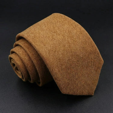 Mojave · corbata marrón café suave