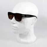 Mónsul · gafas de sol negras retro premium con lentes marrones - Barlovento de Biar