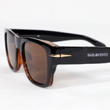 Mónsul · gafas de sol negras retro premium con lentes marrones - Barlovento de Biar