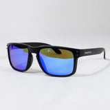 Montijo · gafas de sol negras con lentes azules reflectantes - Barlovento de Biar
