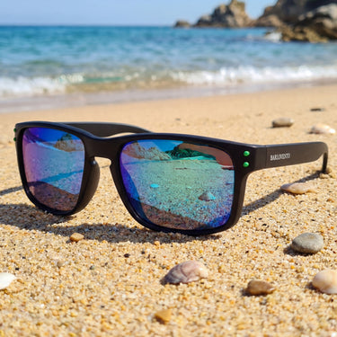 Mundaka · gafas de sol con lentes turquesa