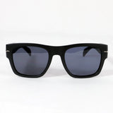 Ondarreta · gafas de sol cuadradas negras con protección UV400 y ribete metálico - Barlovento de Biar