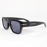 Ondarreta · gafas de sol cuadradas negras con protección UV400 y ribete metálico - Barlovento de Biar