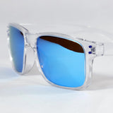 Oyambre · gafas de sol transparentes con lentes azules reflectantes - Barlovento de Biar