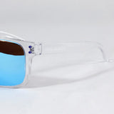 Oyambre · gafas de sol transparentes con lentes azules reflectantes - Barlovento de Biar