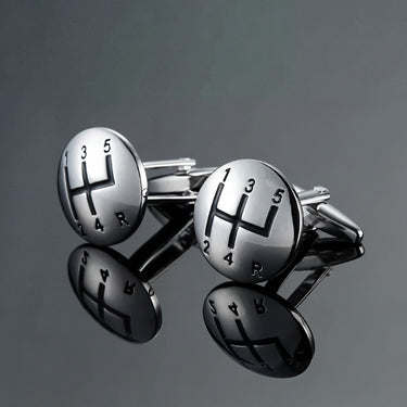 Botões de mudança de marchas · Abotoaduras para amantes de carros