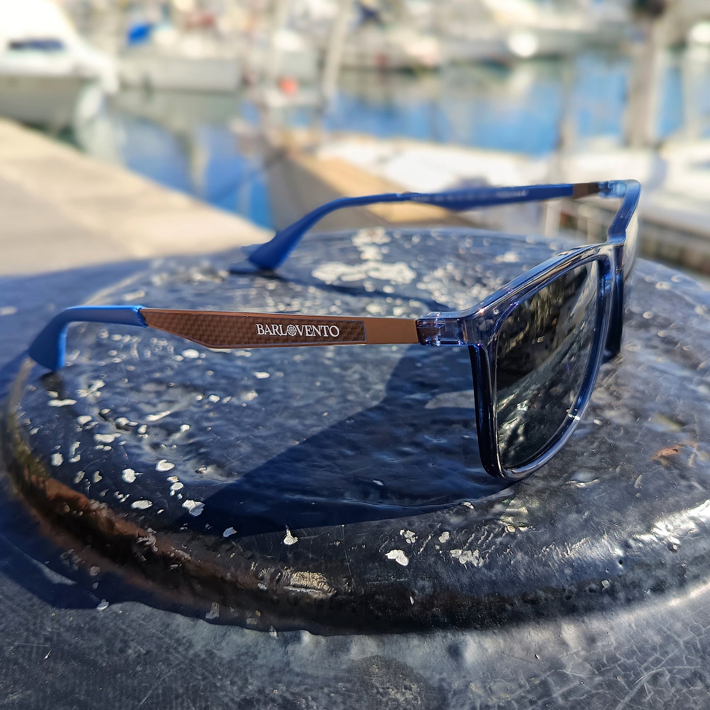 Paradís · gafas de sol con montura azul - Barlovento de Biar