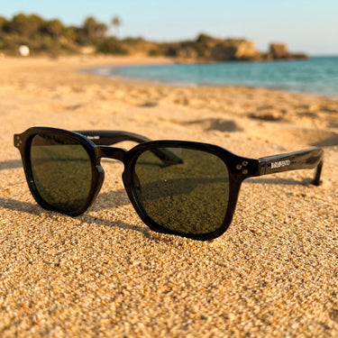 Patacona · gafas de sol redondas negras