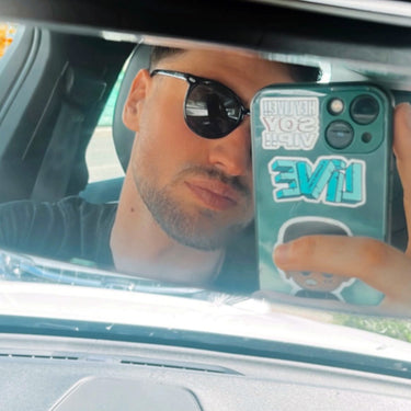 Peñarronda · gafas de sol negras con lentes polarizadas verdes - Barlovento de Biar