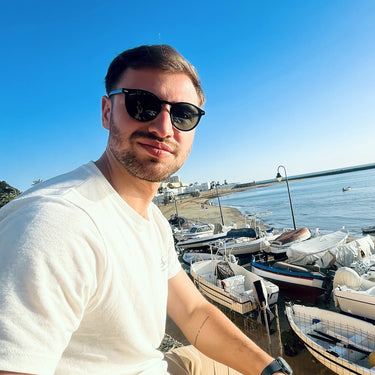 Peñarronda · gafas de sol negras con lentes polarizadas verdes - Barlovento de Biar