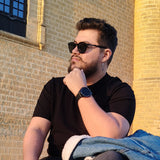 Peñarronda · gafas de sol negras con lentes polarizadas verdes - Barlovento de Biar