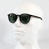 Peñarronda · gafas de sol negras con lentes polarizadas verdes - Barlovento de Biar