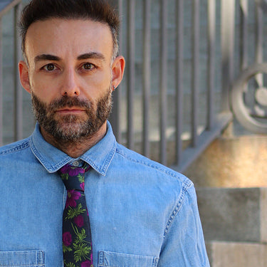 Petunias · corbata de diseño