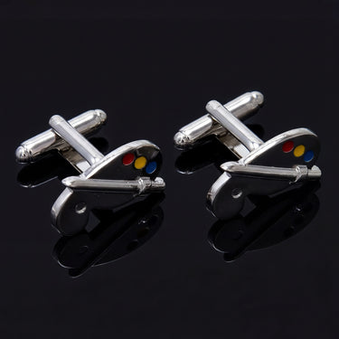 Paleta de pintura · gemelos para artistas