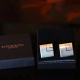 Proción · gemelos cuadrados de color plata - Barlovento de Biar