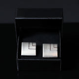 Proción · gemelos cuadrados de color plata - Barlovento de Biar