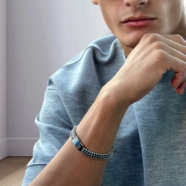 Pulsera Kula · Pulsera trenzada de acero inoxidable