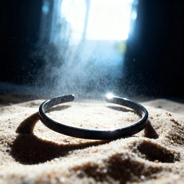 Pulsera Maia Negra · Pulsera estilo clásico de acero inoxidable