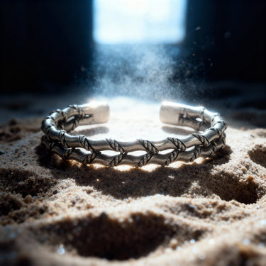 Pulseira Rigel · Pulseira de bambu de liga dupla camada