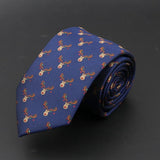 Reno · corbata azul brillante con Rudolph - Barlovento de Biar