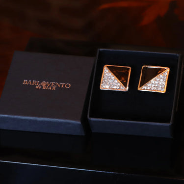 Rigel · gemelos cuadrados negros con diamantes simulados - Barlovento de Biar