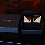 Rigel · gemelos cuadrados negros con diamantes simulados - Barlovento de Biar