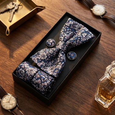San Francisco · conjunto de pajarita con estampado floral