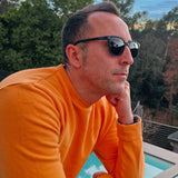 Sardinera · gafas de sol negras con detalles azules - Barlovento de Biar