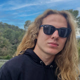 Sardinera · gafas de sol negras con detalles azules - Barlovento de Biar