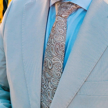 Strasbourg · corbata con estampado paisley - Barlovento de Biar