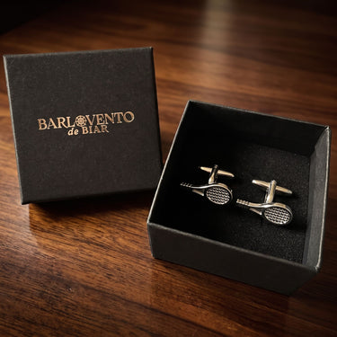 Tennis · tennis racket cufflinks