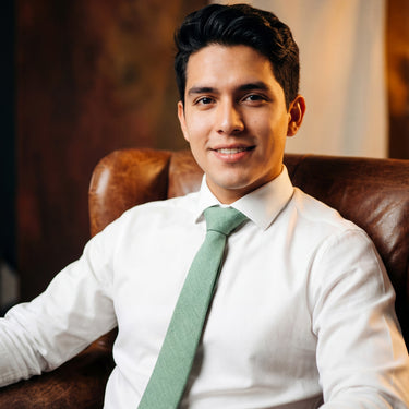 Tonopah · corbata verde claro suave
