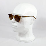 Torimbia · gafas de sol redondas de color naranja cristal con lentes marrones - Barlovento de Biar