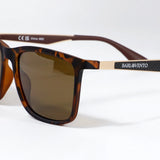 Trabucador · gafas de sol de carey con patillas de color dorado - Barlovento de Biar