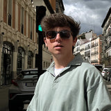 Trabucador · gafas de sol de carey con patillas de color dorado - Barlovento de Biar