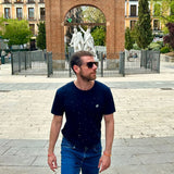 Trabucador · gafas de sol de carey con patillas de color dorado - Barlovento de Biar