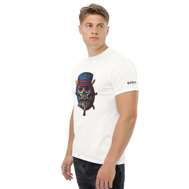 Calavera de marinero en color blanco - Barlovento de Biar