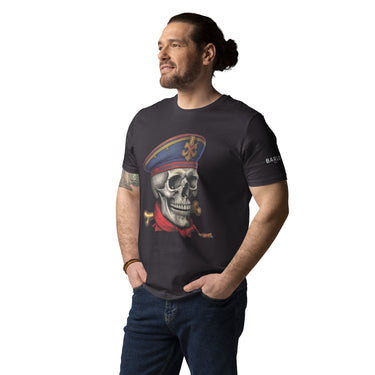 Camiseta Captain Skull en color antracita - Barlovento de Biar