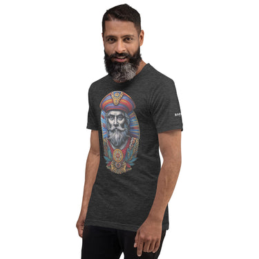 Camiseta Poseidon en color gris jaspeado - Barlovento de Biar