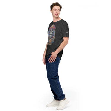Camiseta Poseidon en color gris jaspeado - Barlovento de Biar