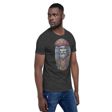 Camiseta Poseidon en color gris jaspeado - Barlovento de Biar
