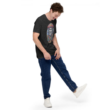 Camiseta Poseidon en color gris jaspeado - Barlovento de Biar