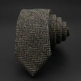 Vancouver · corbata de lana de espiga gris - Barlovento de Biar