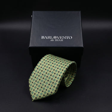 Venezia · corbata estilo italiano verde lima