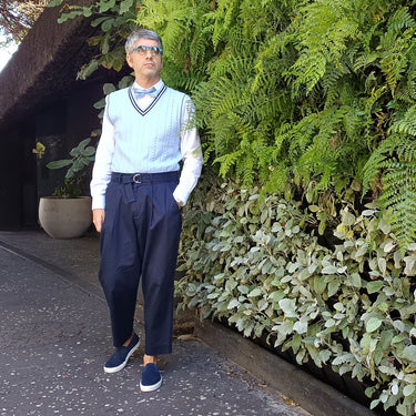 Washington · conjunto de pajarita azul