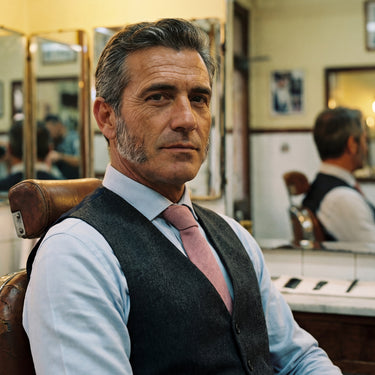 Yuma · corbata rosa suave