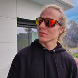 Zahora · gafas de sol con lentes naranjas - Barlovento de Biar