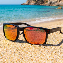 Zahora · gafas de sol con lentes naranjas