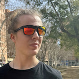 Zahora · gafas de sol con lentes naranjas - Barlovento de Biar