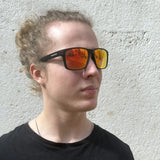 Zahora · gafas de sol con lentes naranjas - Barlovento de Biar